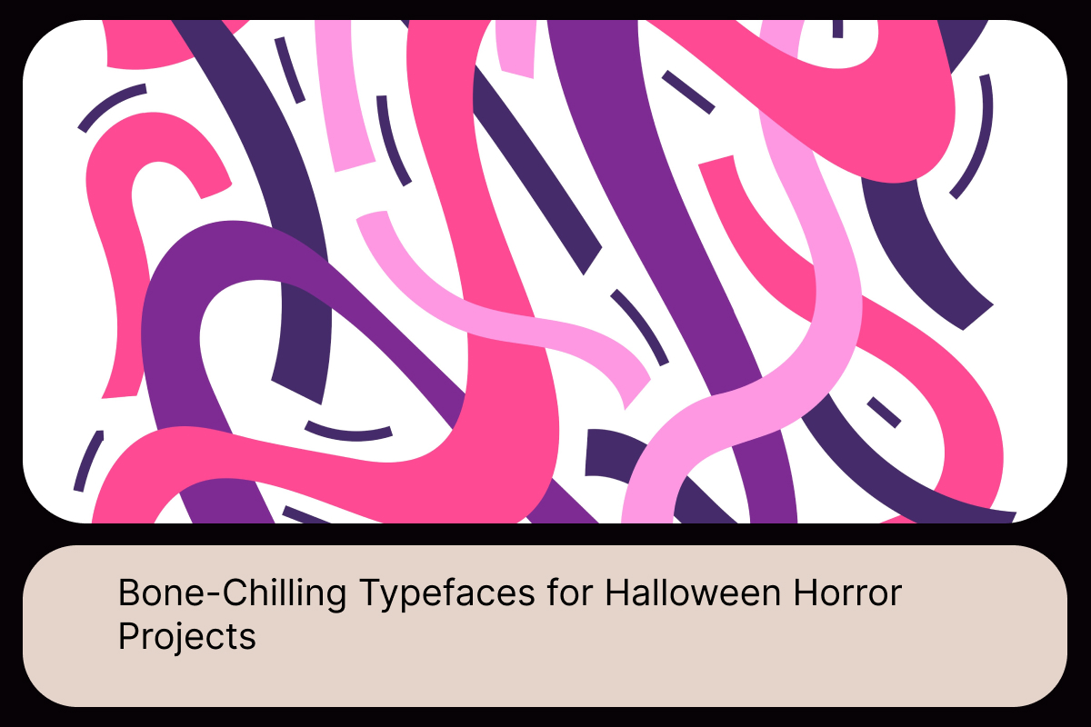 Bone-Chilling Typefaces for Halloween Horror Projects